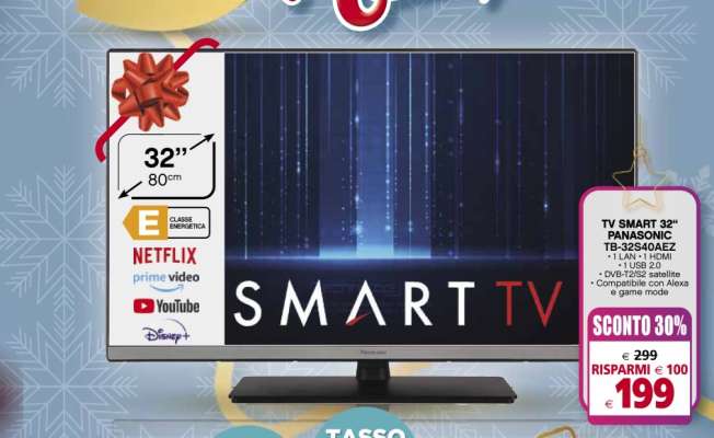 TV SMART 32" PANASONIC TB-32AS400EZ