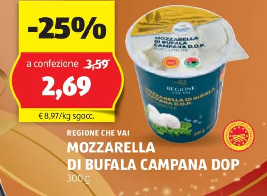 Mozzarella Di Bufala Campana DOP