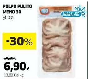 POLPO PULITO MENO 30