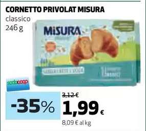 Cornetto Privolat Misura