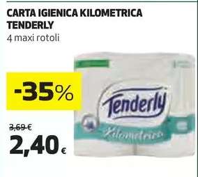 Carta Igienica Kilometrica Tenderly