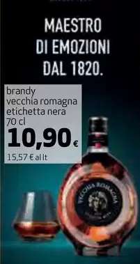 Brandy Vecchia Romagna Etichetta Nera