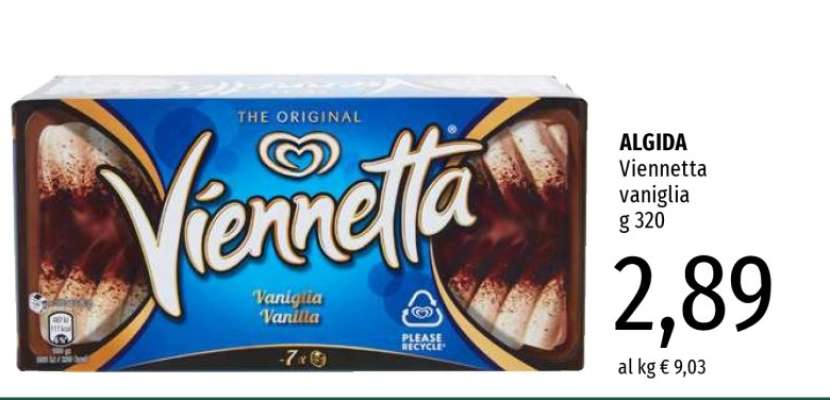 ALGIDA Viennetta vaniglia