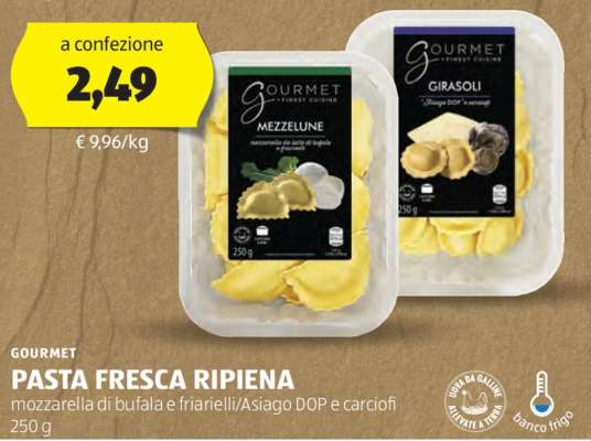 GOURMET PASTA FRESCA RIPIENA