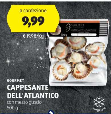 GOURMET CAPPESANTE DELL'ATLANTICO