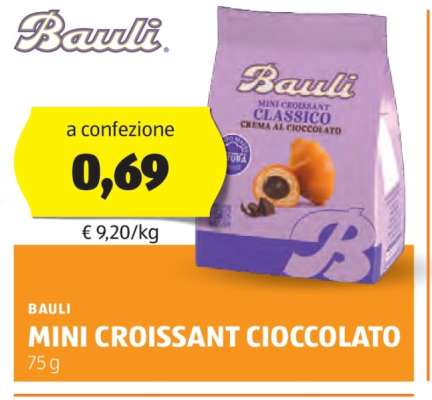 BAULI MINI CROISSANT CIOCCOLATO