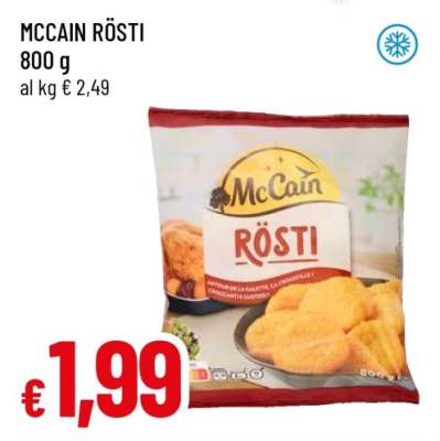 MCCAIN RÖSTI