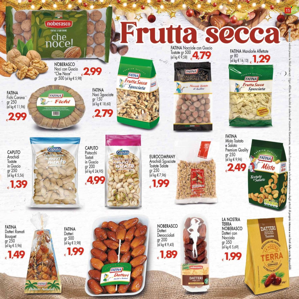 Volantino Eurospar - 18/12/2024 - 31/12/2024. Pagina 1