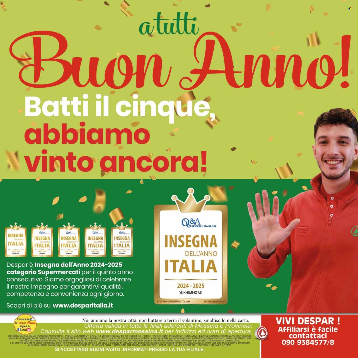 Volantino Interspar - 18/12/2024 - 31/12/2024. Pagina 1