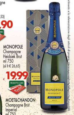 MONOPOLE Champagne Heidsieck Brut