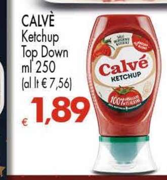 CALVÈ Ketchup Top Down