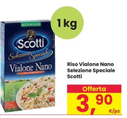 Riso Vialone Nano Selezione Speciale Scotti