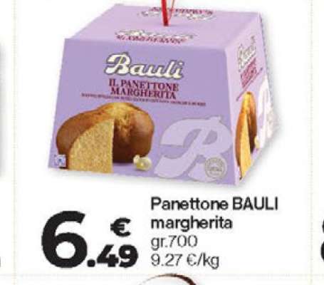 Panettone BAULI margherita