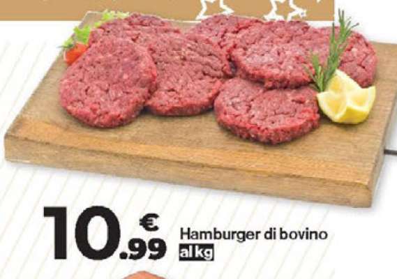 Hamburger di bovino