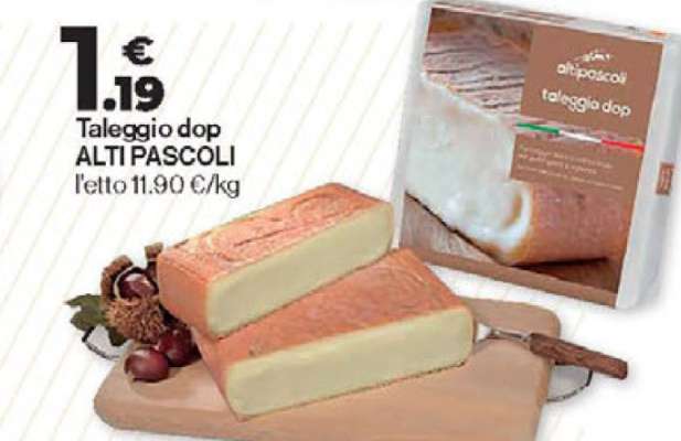 Taleggio dop ALTI PASCOLI