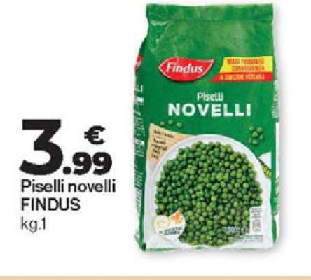 Piselli Novelli Findus