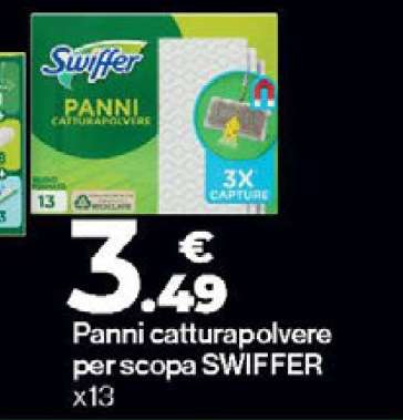 Panni catturapolvere per scopa SWIFFER x13