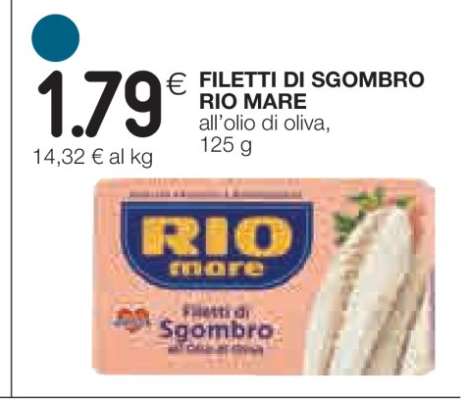 Filetti di sgombro Rio Mare