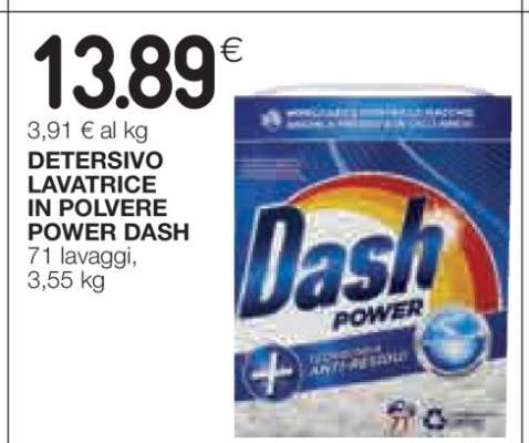 Detersivo Lavatrice in Polvere Power Dash