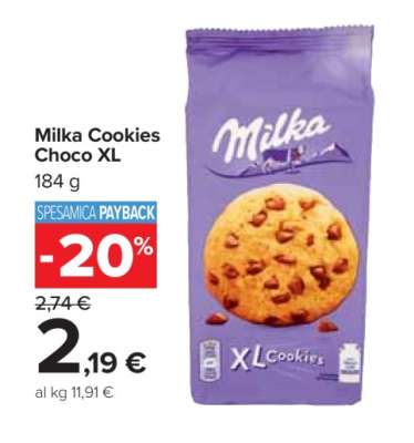 Milka Cookies Choco XL