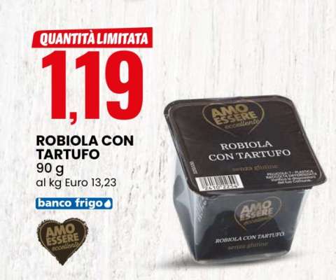 ROBIOLA CON TARTUFO