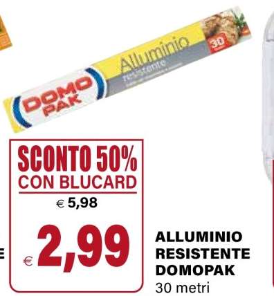 ALLUMINIO RESISTENTE DOMOPAK