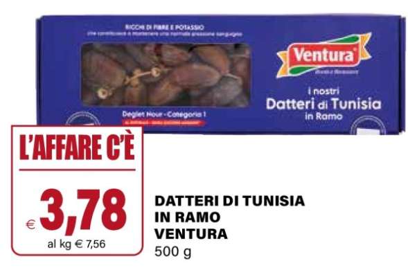 DATTERI DI TUNISIA IN RAMO VENTURA