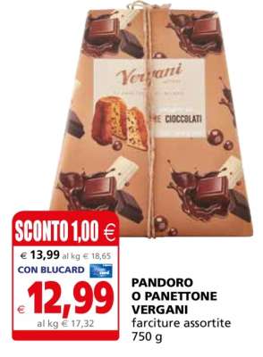 PANDORO O PANETTONE VERGANI