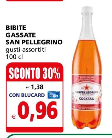 BIBITE GASSATE SAN PELLEGRINO