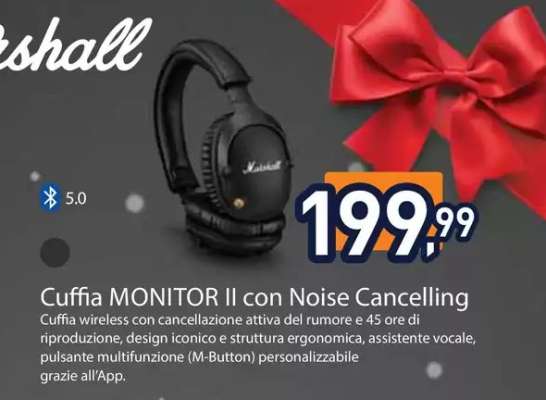 Cuffia MONITOR II con Noise Cancelling