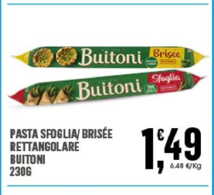 Pasta Sfoglia/Brisée Rettangolare Buitoni