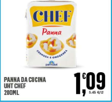 PANNA DA CUCINA UHT CHEF