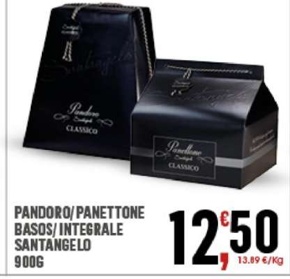 Pandoro/Panettone Basos/Integrale Santangelo