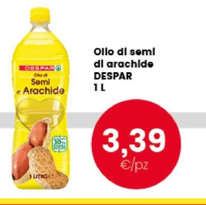 Olio di semi di arachide DESPAR