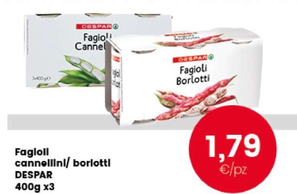 Fagioli cannellini/ borlotti DESPAR