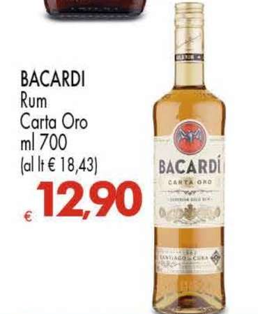 BACARDI Rum Carta Oro