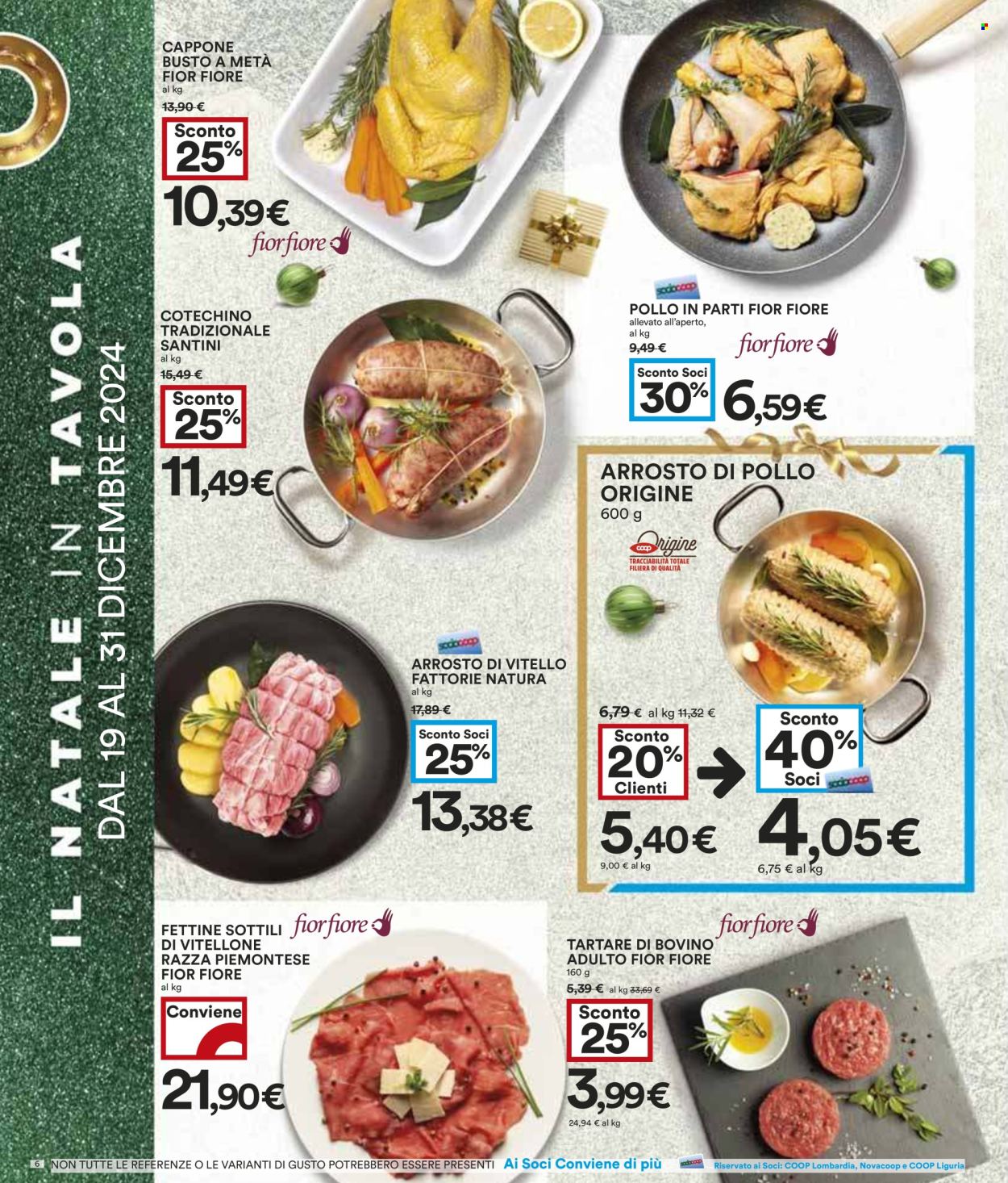 Volantino Coop - 19/12/2024 - 31/12/2024. Pagina 1