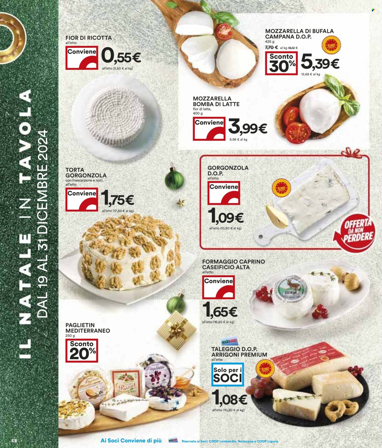 Volantino Coop - 19/12/2024 - 31/12/2024. Pagina 1