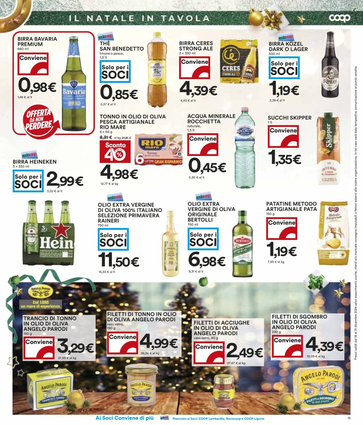 Volantino Coop - 19/12/2024 - 31/12/2024. Pagina 1