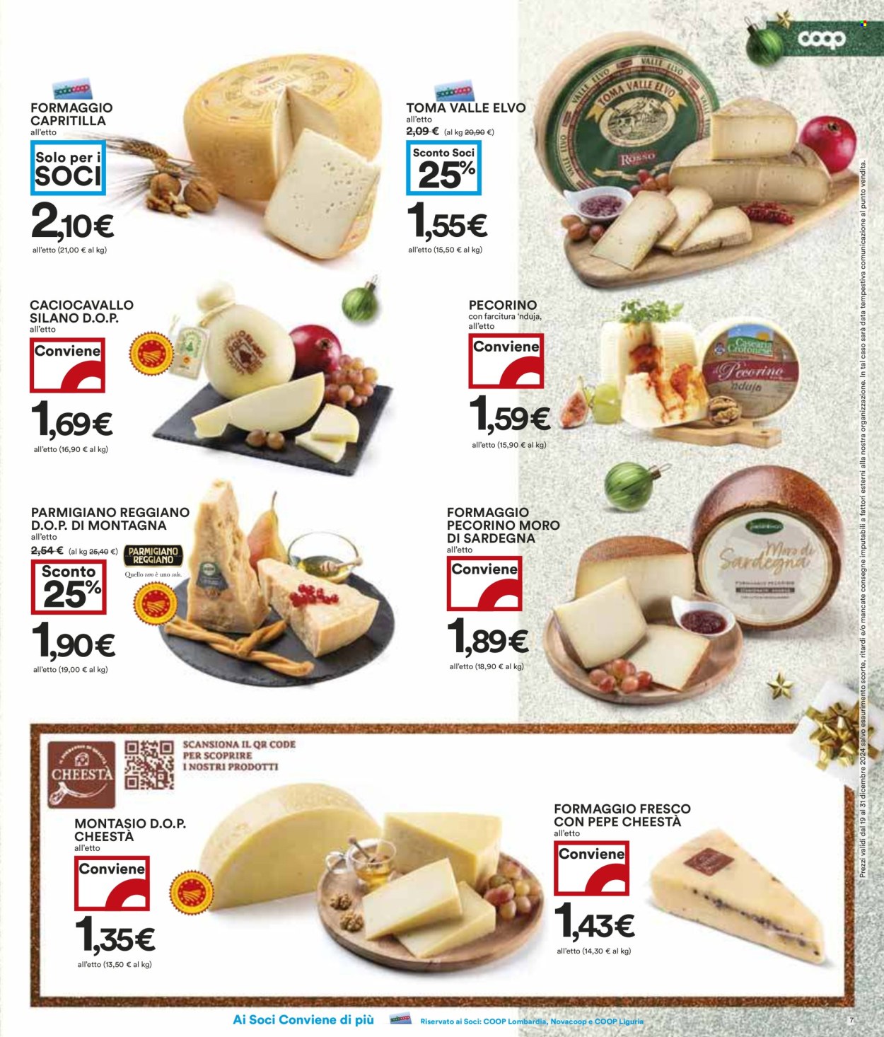 Volantino Coop - 19/12/2024 - 31/12/2024. Pagina 1