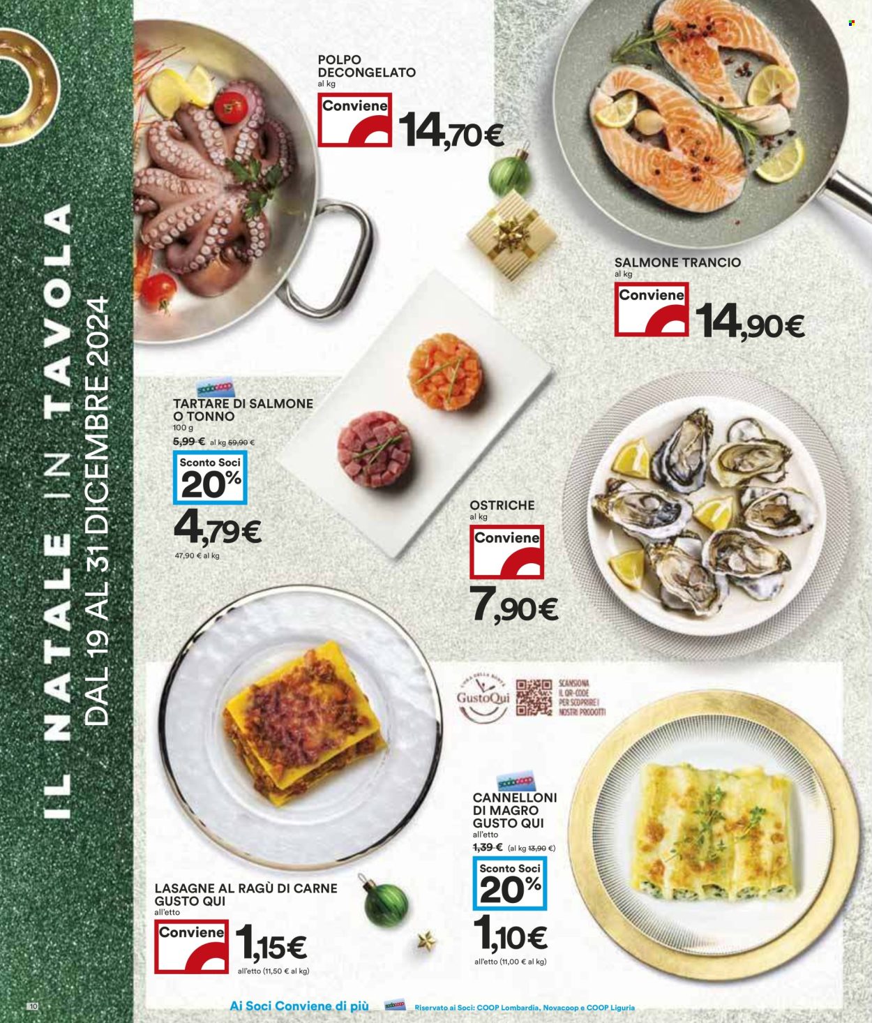 Volantino Coop - 19/12/2024 - 31/12/2024. Pagina 1