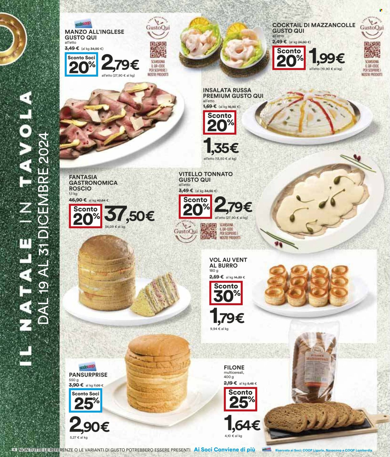 Volantino Coop - 19/12/2024 - 31/12/2024. Pagina 1