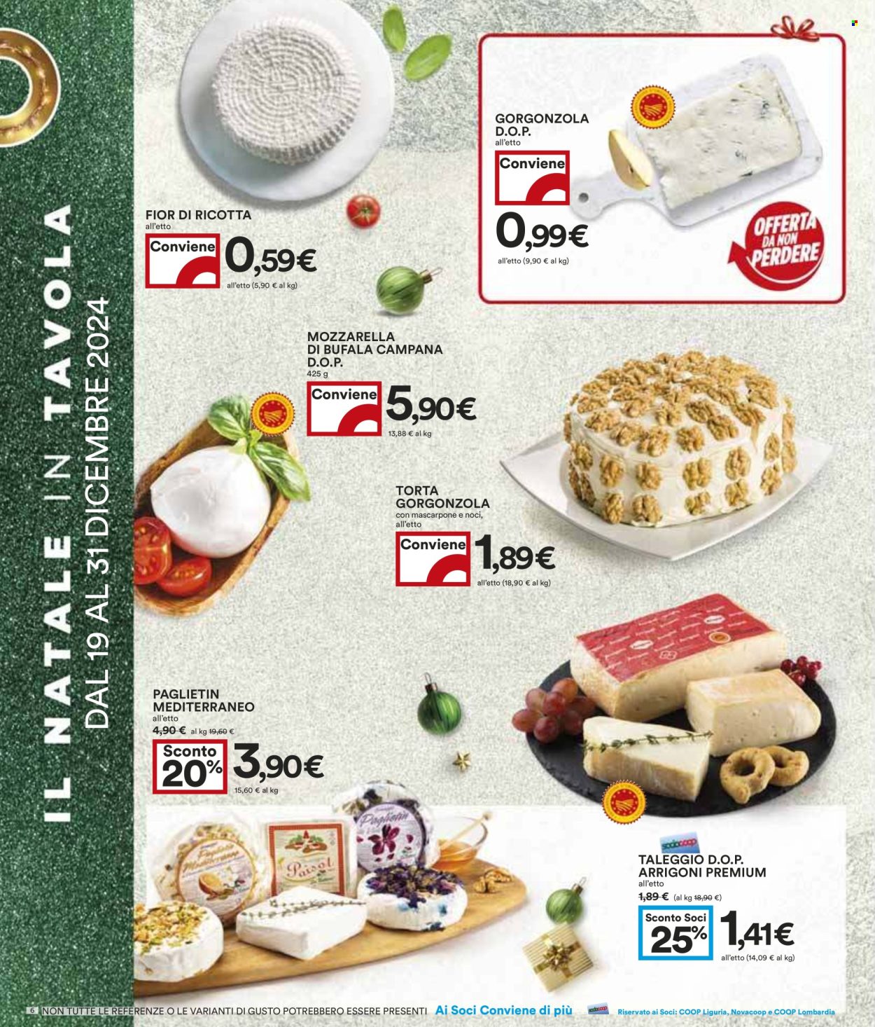 Volantino Coop - 19/12/2024 - 31/12/2024. Pagina 1