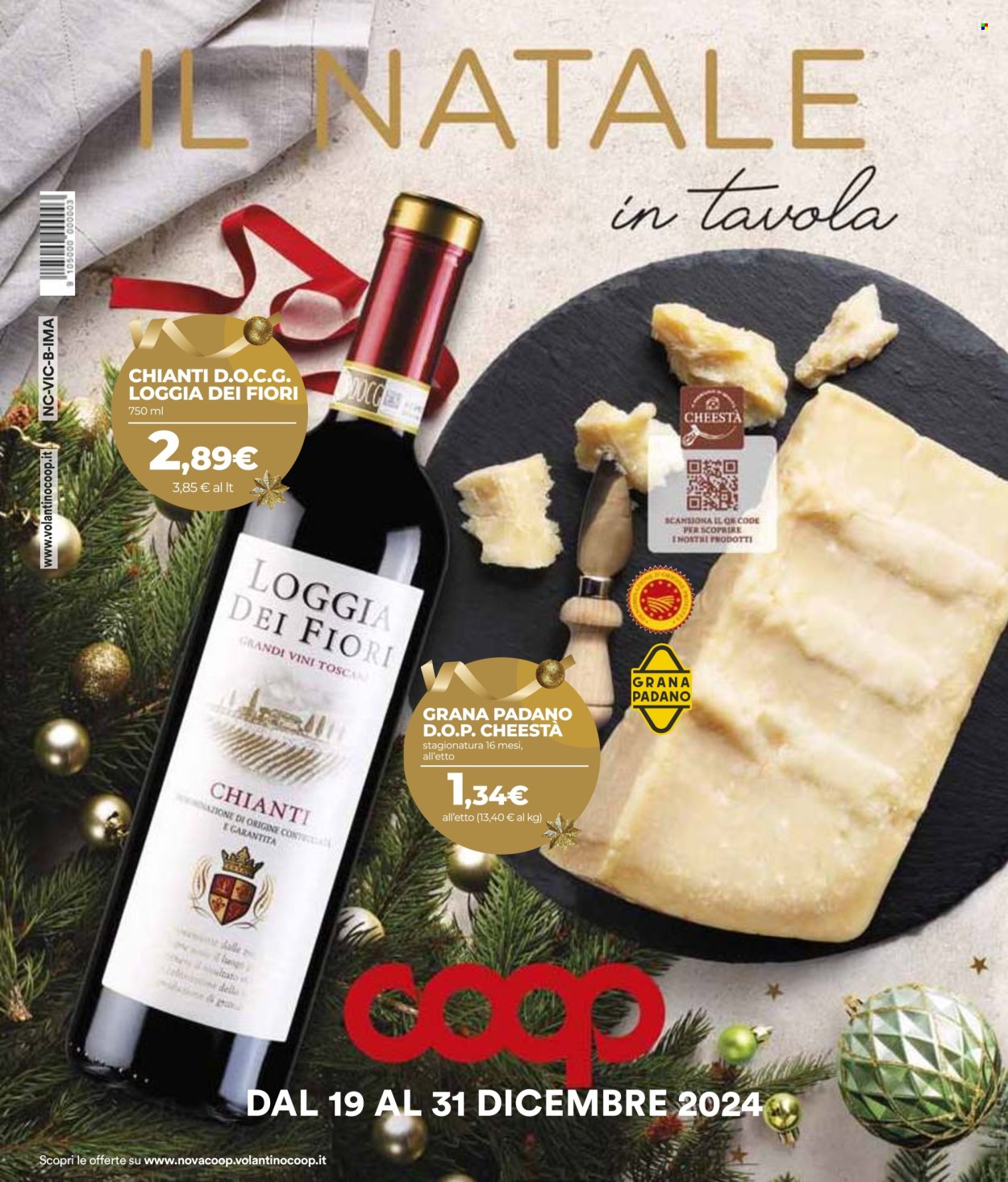 Volantino Coop - 19/12/2024 - 31/12/2024. Pagina 1