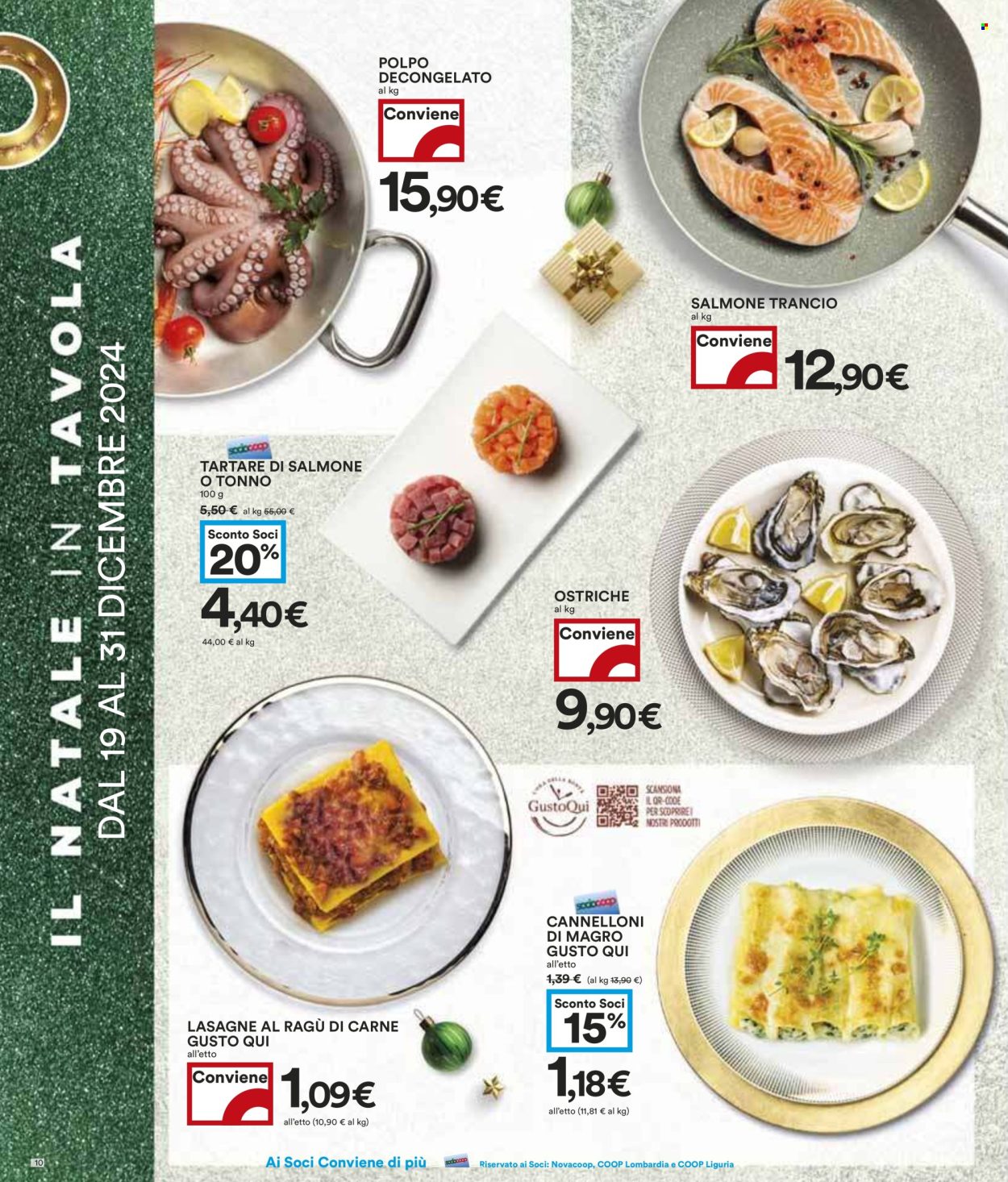 Volantino Coop - 19/12/2024 - 31/12/2024. Pagina 1