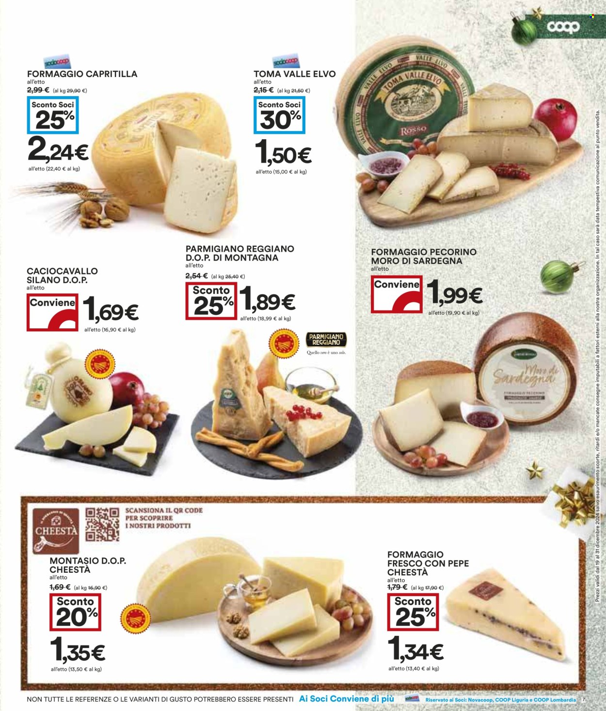 Volantino Coop - 19/12/2024 - 31/12/2024. Pagina 1