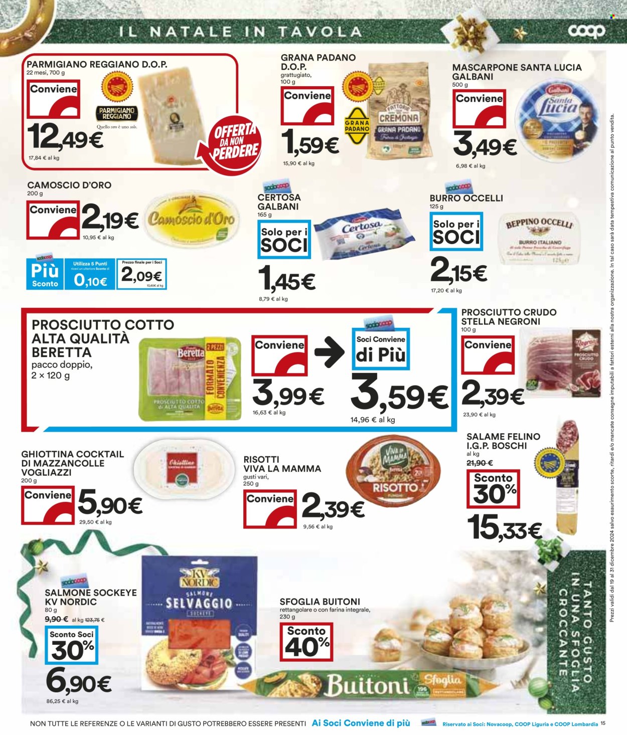 Volantino Coop - 19/12/2024 - 31/12/2024. Pagina 1