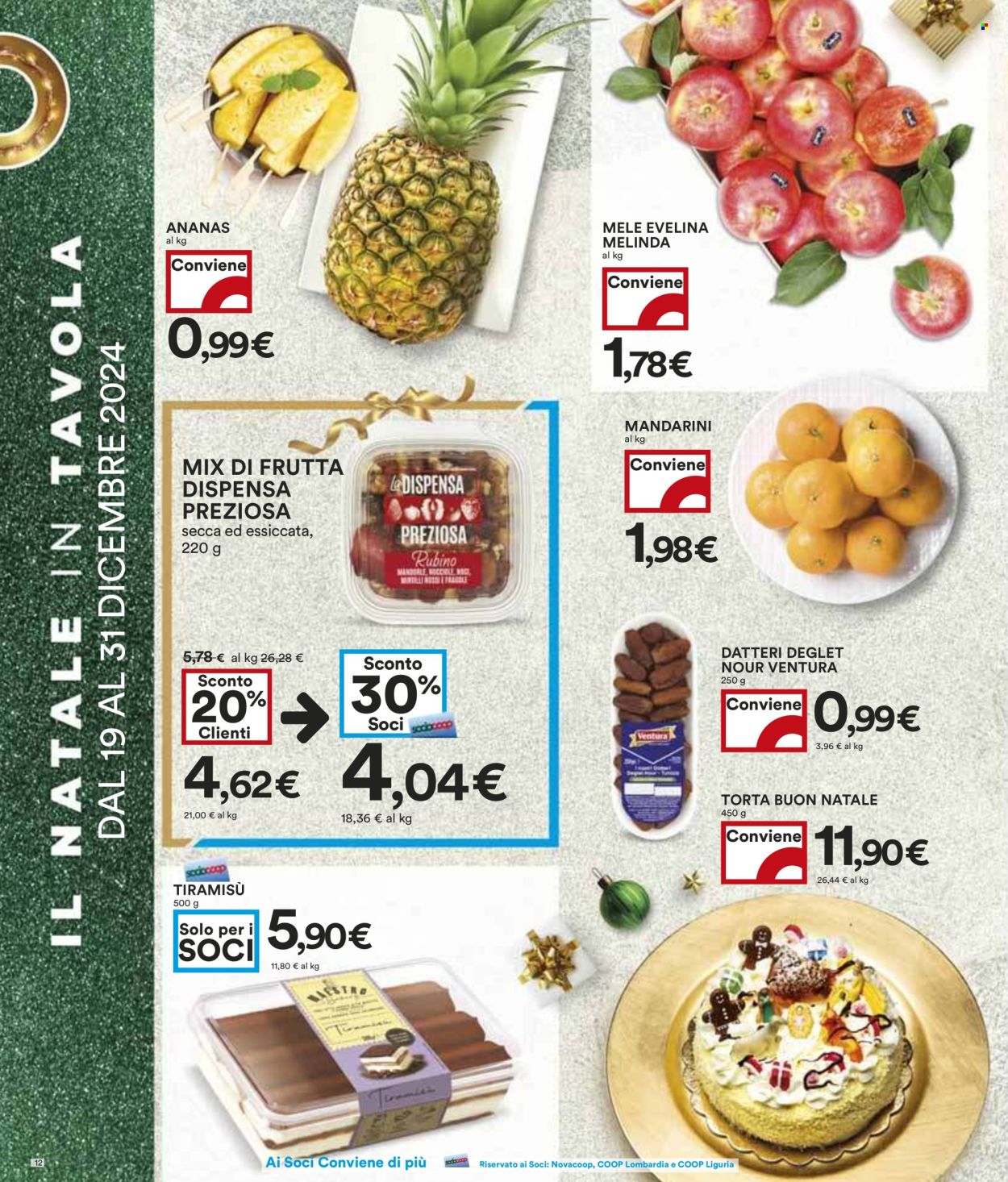 Volantino Coop - 19/12/2024 - 31/12/2024. Pagina 1