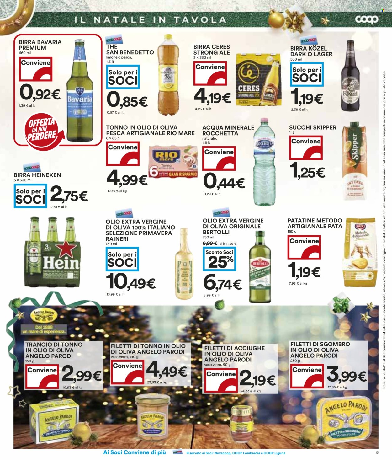 Volantino Coop - 19/12/2024 - 31/12/2024. Pagina 1