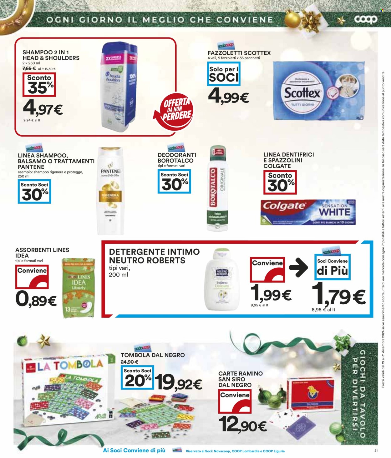 Volantino Coop - 19/12/2024 - 31/12/2024. Pagina 1